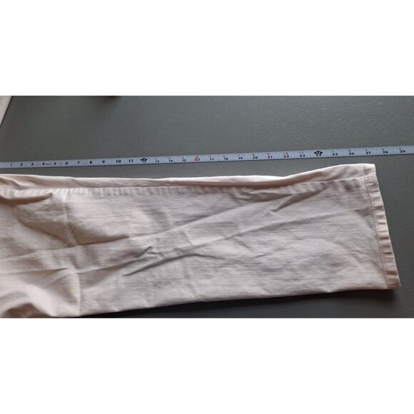 Chico's Pink Straight Leg Jeans  2 Stretch Cotton Classic Fit Minimalist Y2K - Picture 7 of 9